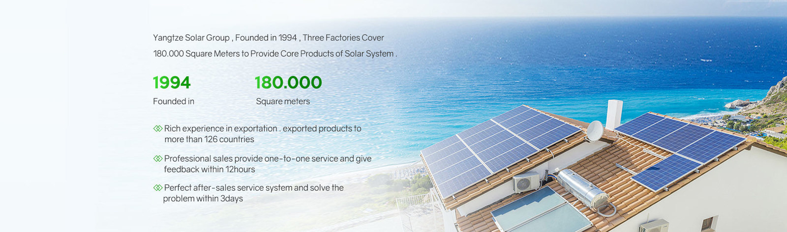 China Yangtze Solar Power Co., Ltd. Направление компании 